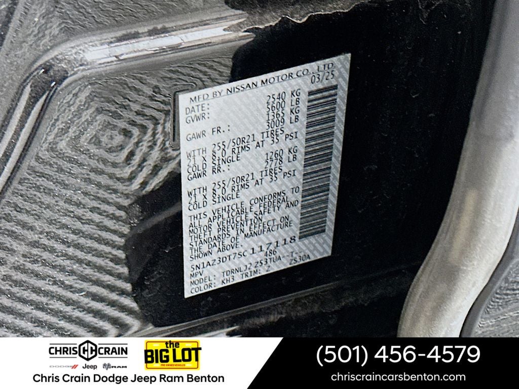 2025 Nissan Murano Platinum