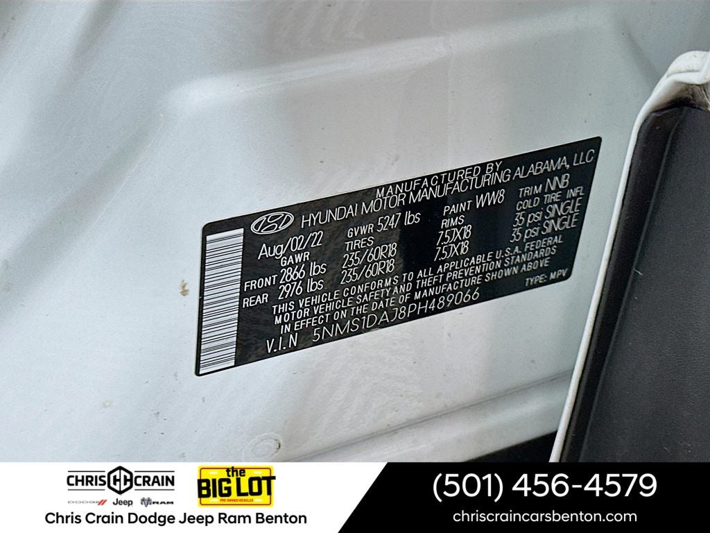 2023 Hyundai Santa Fe SE