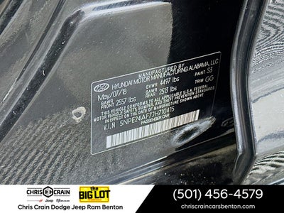 2018 Hyundai Sonata SE