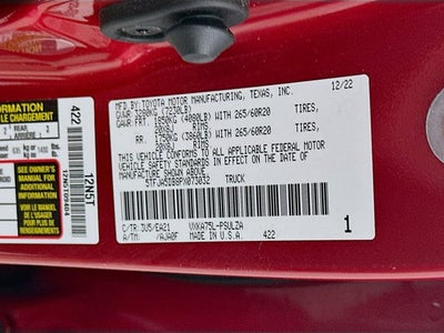 2023 Toyota Tundra Limited