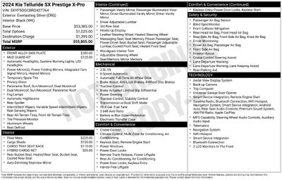 2024 Kia Telluride SX Prestige X-Pro
