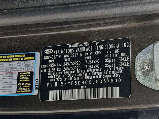 2020 Kia Telluride SX