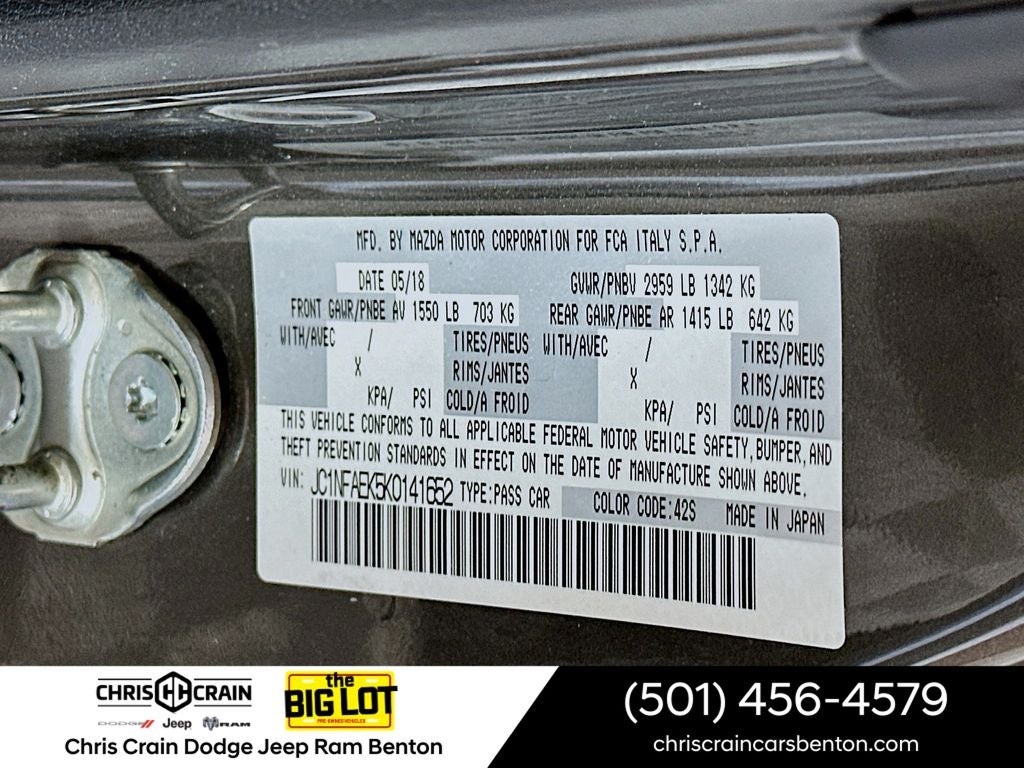 2019 FIAT 124 Spider Classica