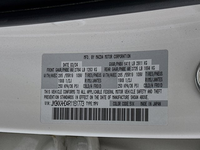 2024 Mazda Mazda CX-90 3.3 Turbo Select