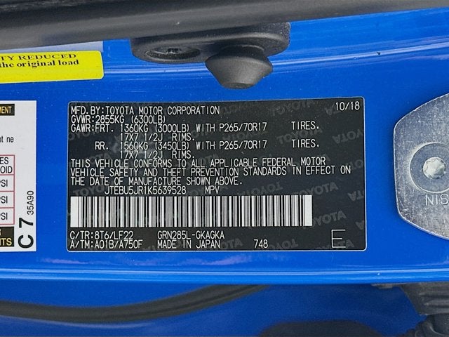 2019 Toyota 4Runner TRD Pro