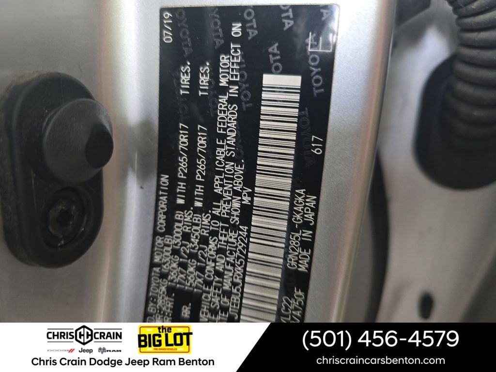 2019 Toyota 4Runner TRD Off Road Premium