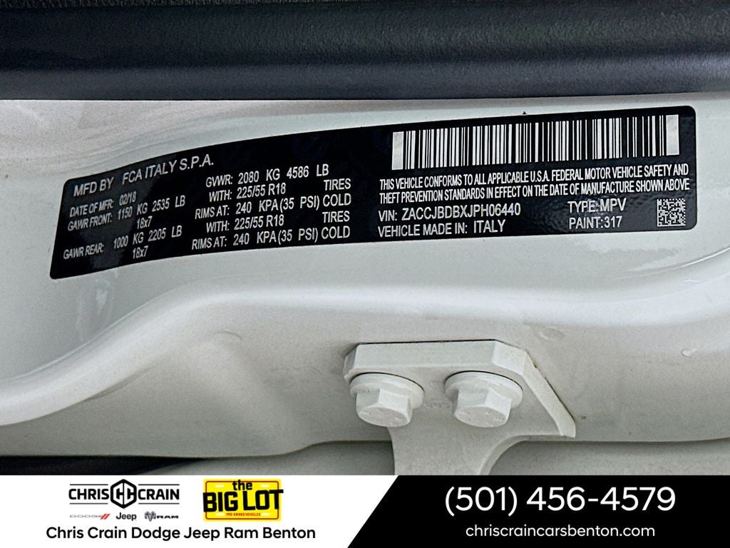 2018 Jeep Renegade Limited 4x4