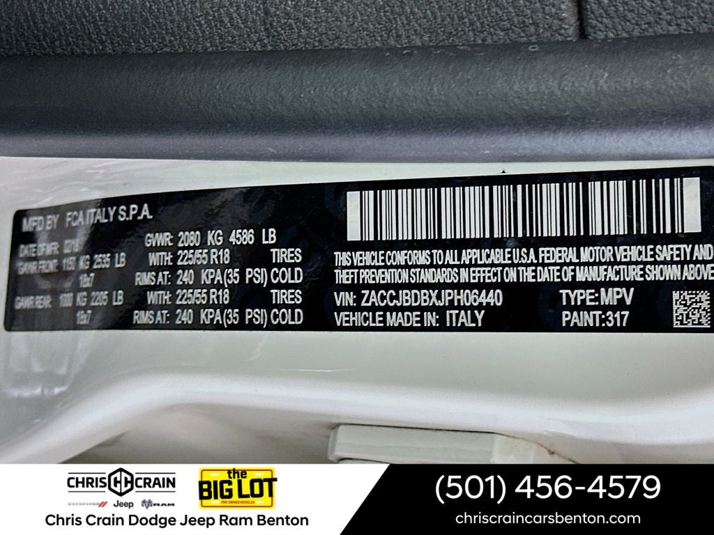 2018 Jeep Renegade Limited 4x4