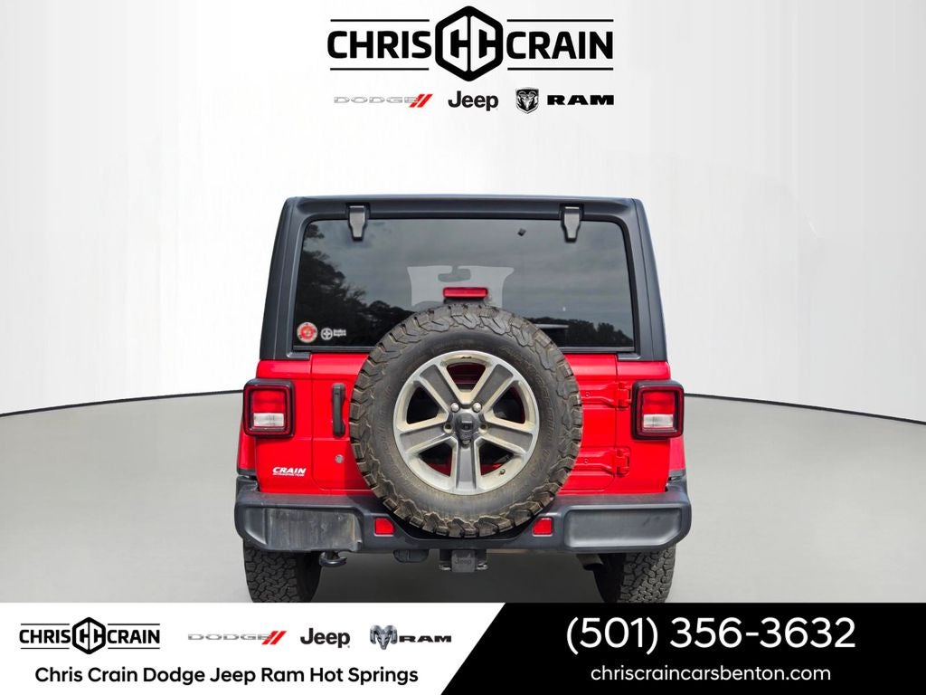2018 Jeep Wrangler Unlimited Sahara 4x4
