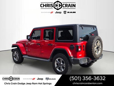 2018 Jeep Wrangler Unlimited Sahara 4x4