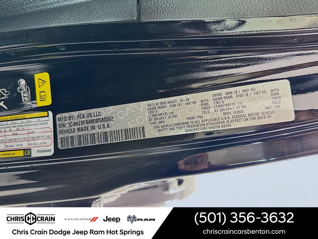 2021 Jeep Wrangler Unlimited Rubicon