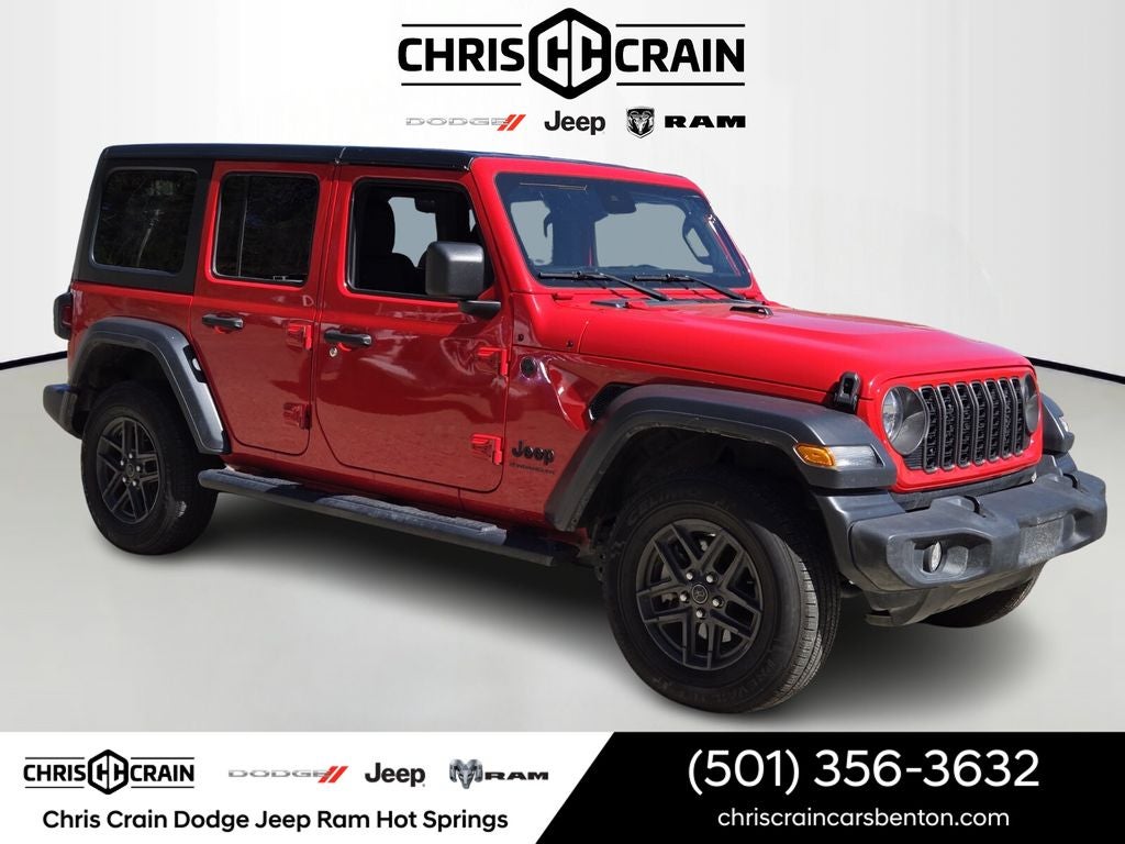 2024 Jeep Wrangler 4-Door Sport S 4x4