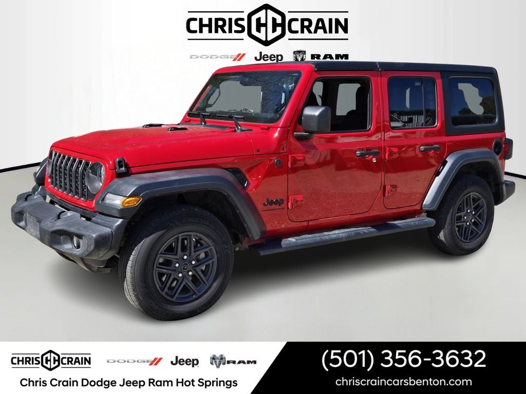 2024 Jeep Wrangler 4-Door Sport S 4x4