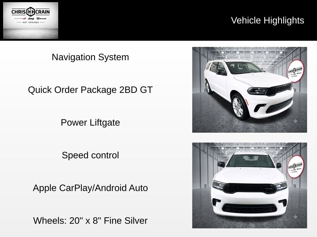 2026 Dodge Durango GT AWD