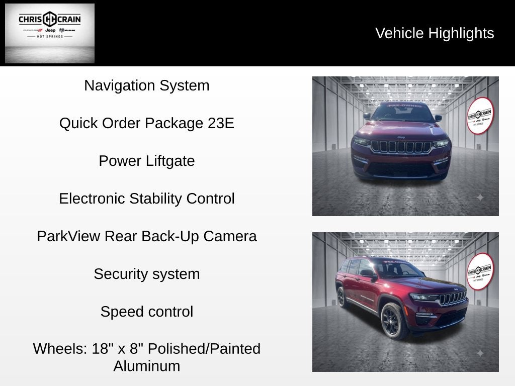 2024 Jeep Grand Cherokee Limited 4x2