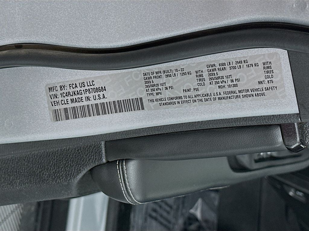 2023 Jeep Grand Cherokee L Altitude 4x4