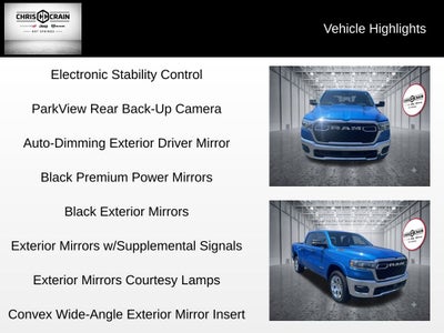2025 RAM 1500 Big Horn Crew Cab 4x4 5'7' Box