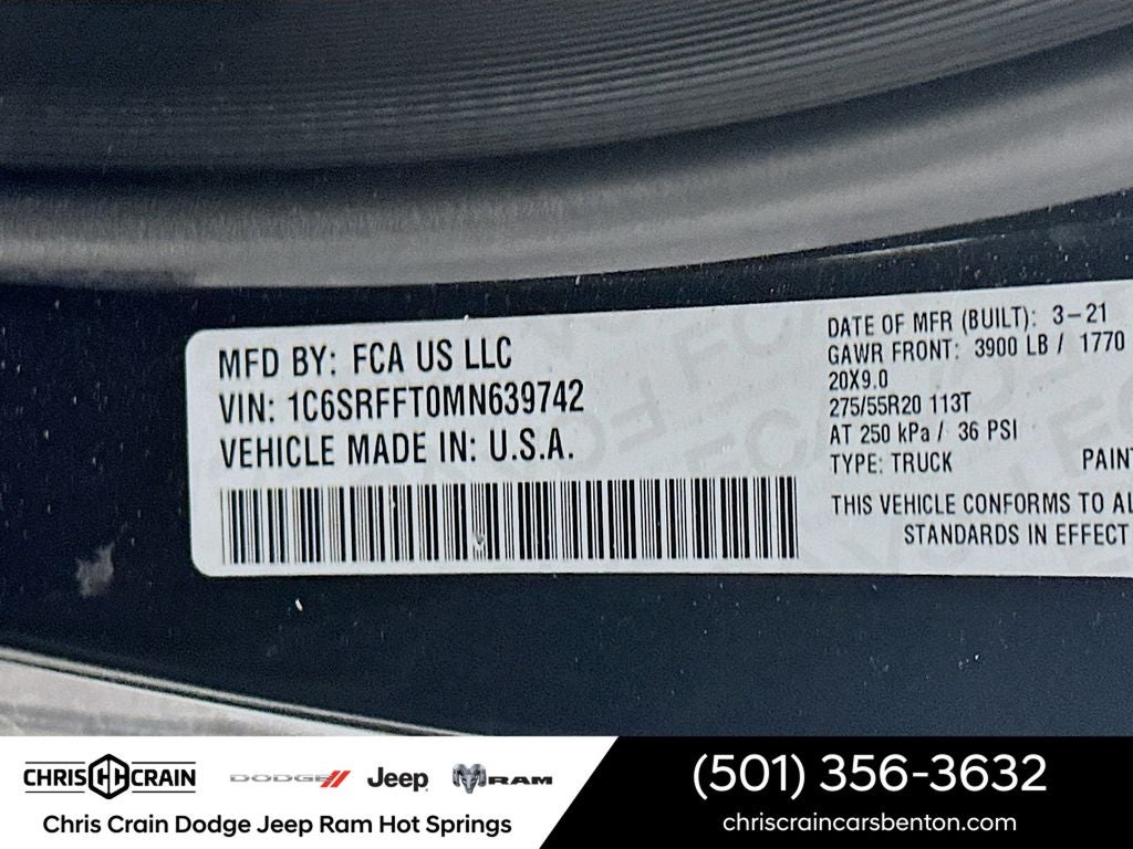 2021 RAM 1500 Big Horn/Lone Star