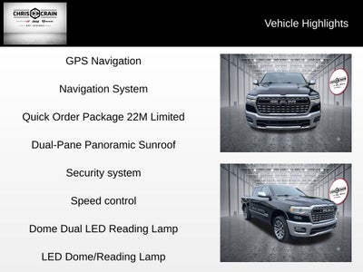 2025 RAM 1500 Limited Crew Cab 4x4 5'7' Box