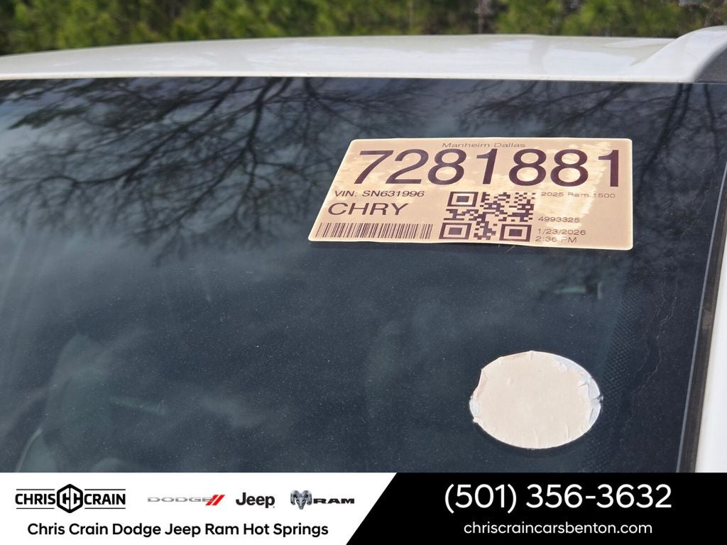 2025 RAM 1500 Laramie Crew Cab 4x4 5'7' Box