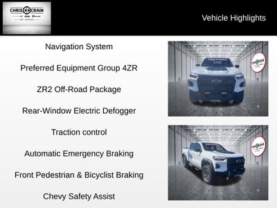 2023 Chevrolet Colorado 4WD Crew Cab Short Box ZR2