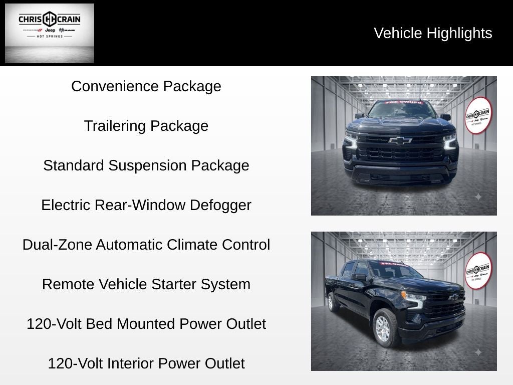 2026 Chevrolet Silverado 1500 4WD Crew Cab Short Bed RST