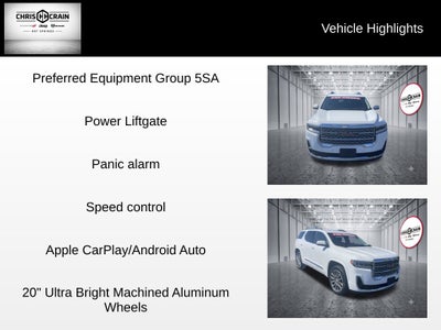 2023 GMC Acadia FWD Denali