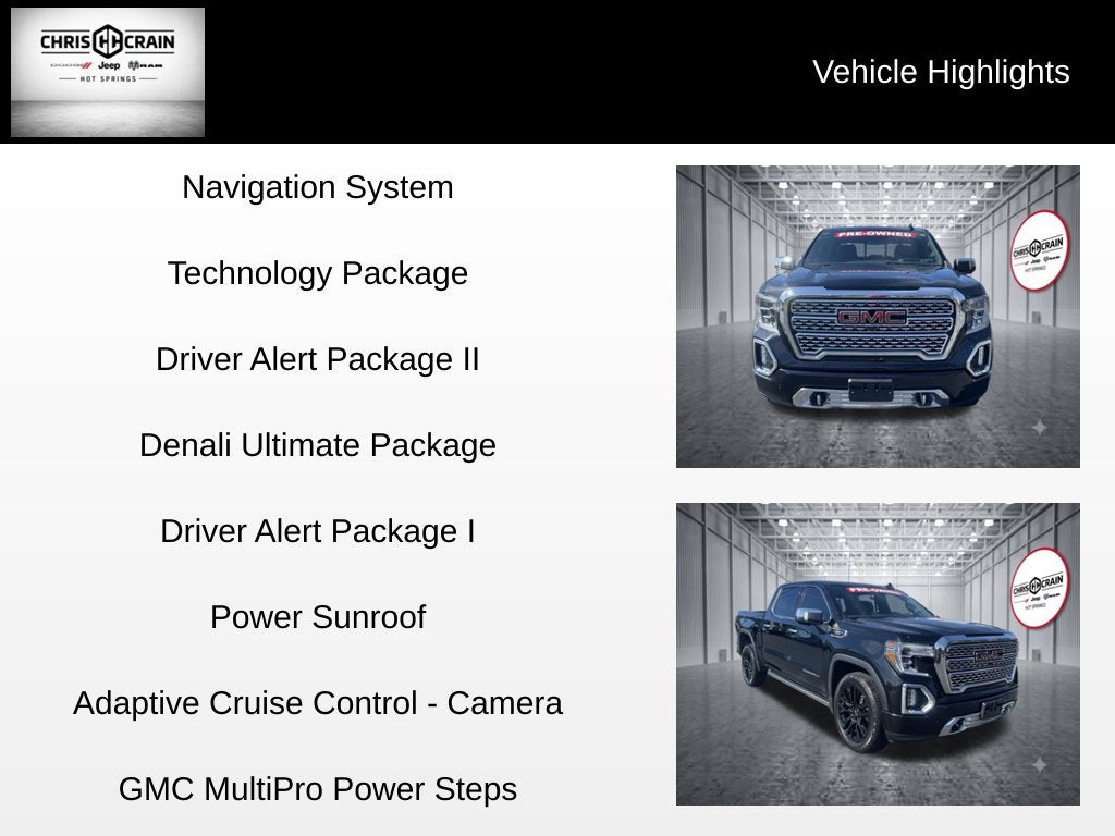2020 GMC Sierra 1500 4WD Crew Cab Short Box Denali