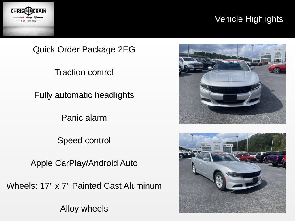2022 Dodge Charger SXT RWD