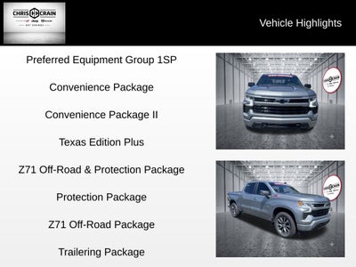 2023 Chevrolet Silverado 1500 4WD Crew Cab Short Bed RST