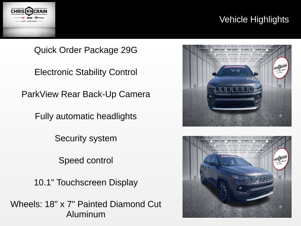 2023 Jeep Compass Limited 4x4