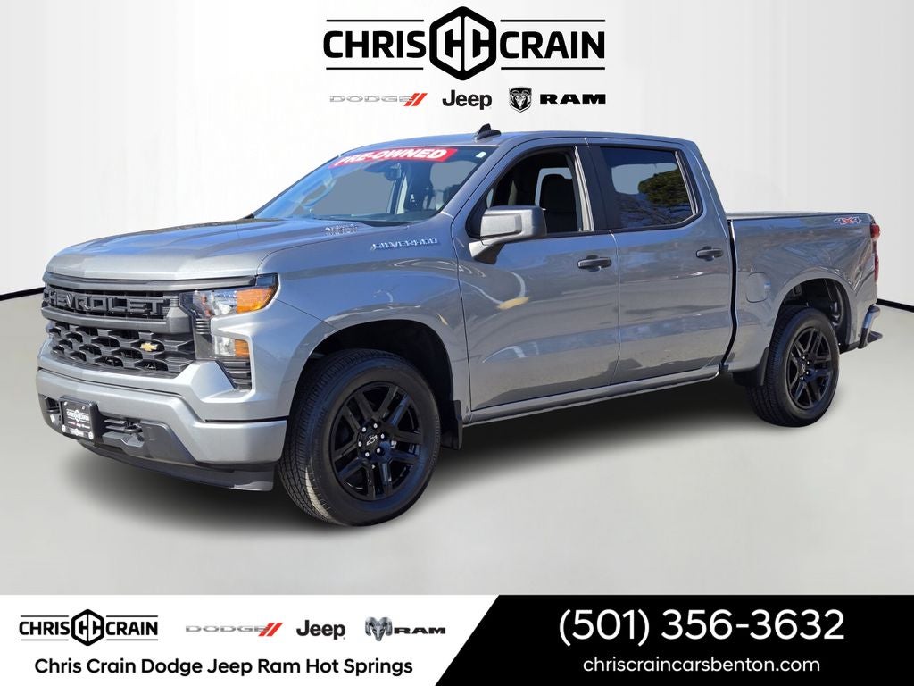 2024 Chevrolet Silverado 1500 4WD Crew Cab Short Bed Custom