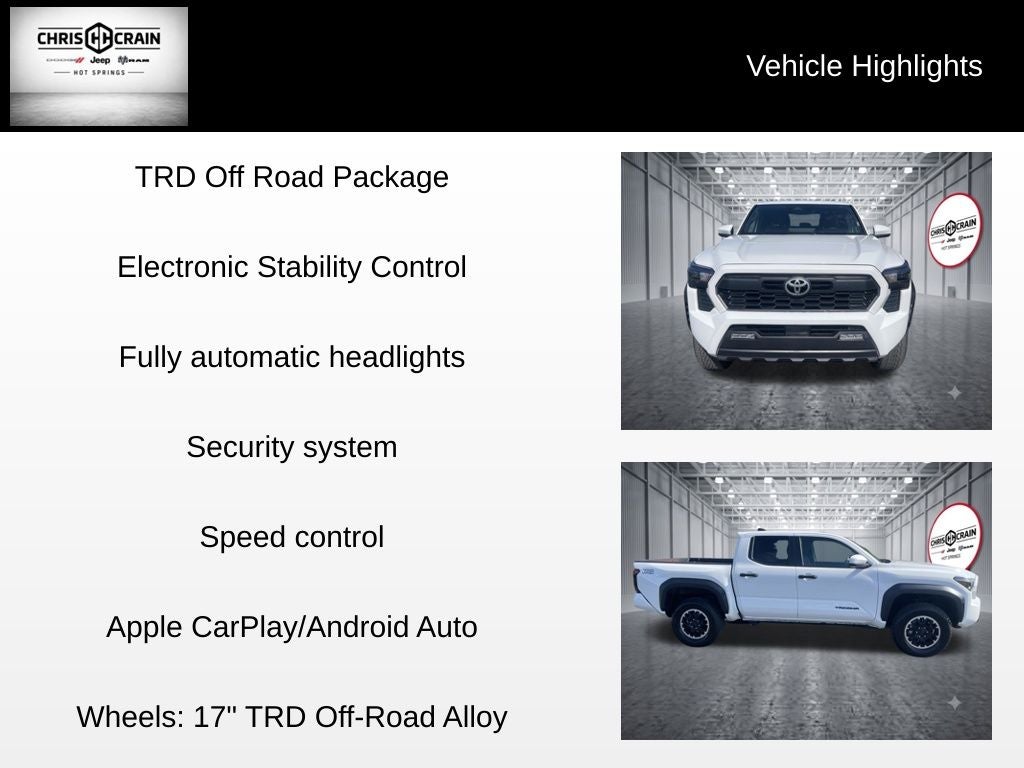 2025 Toyota Tacoma TRD Off-Road