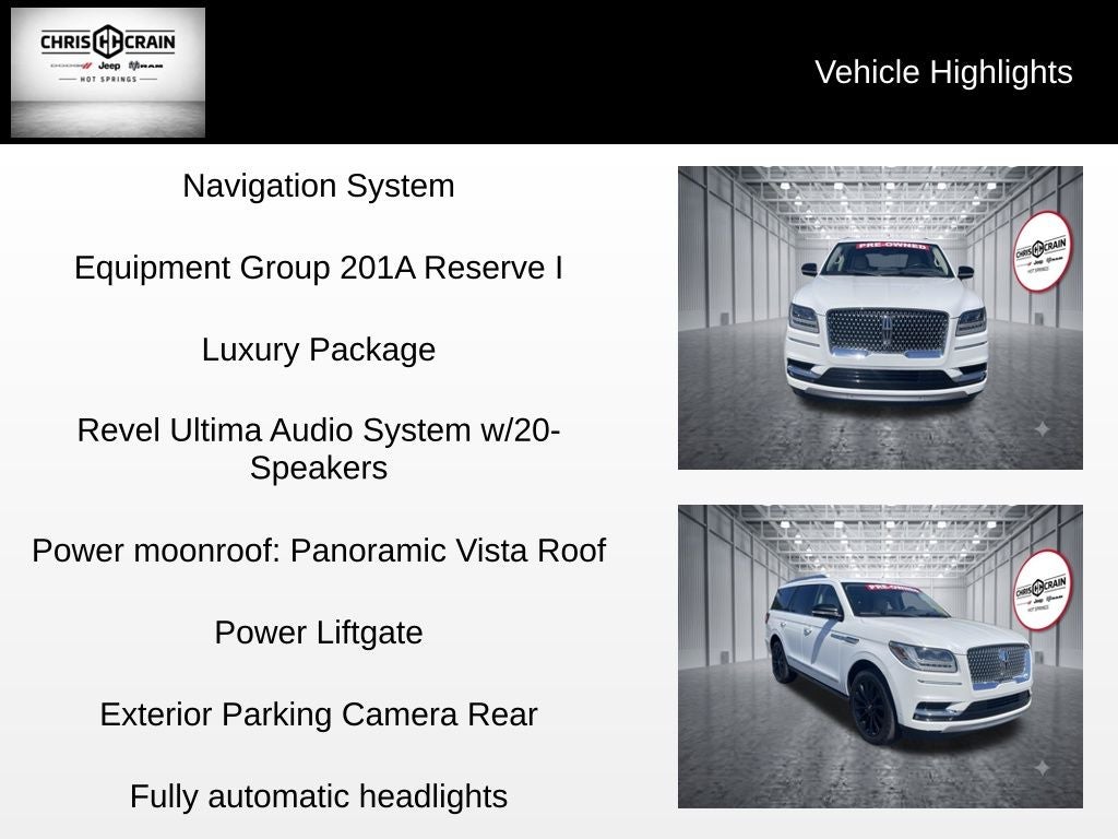 2021 Lincoln Navigator Reserve