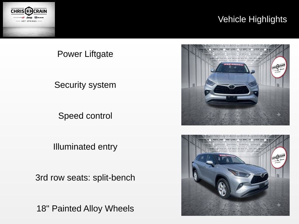 2024 Toyota Highlander LE