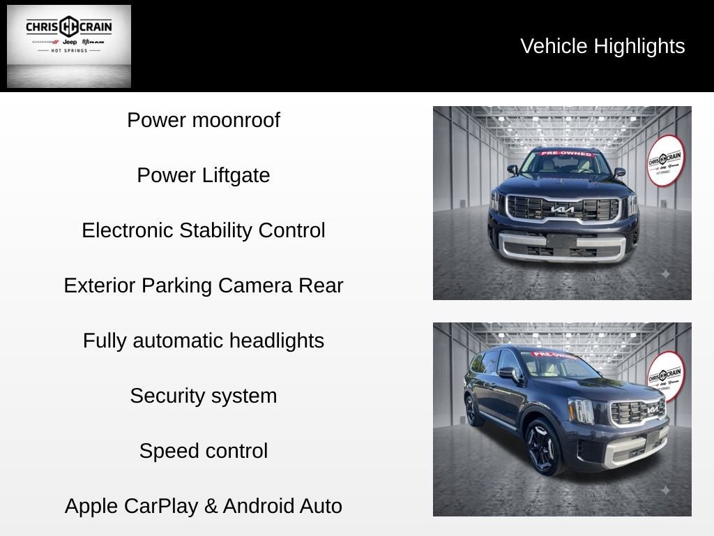 2025 Kia Telluride S