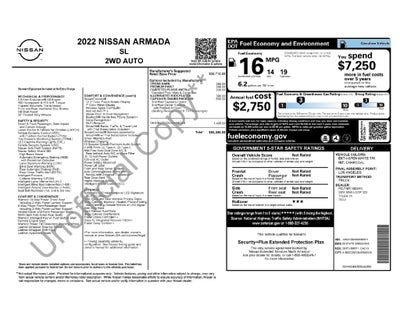 2022 Nissan Armada SL 2WD