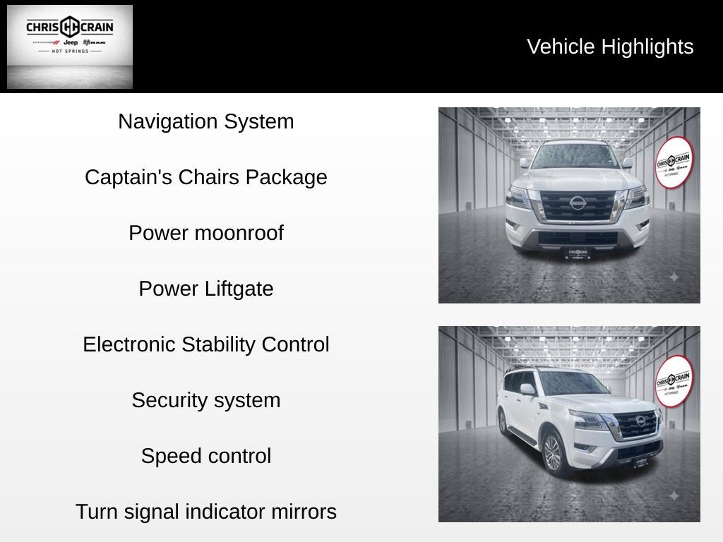 2022 Nissan Armada SL 2WD