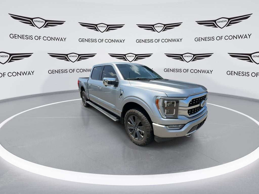 Used 2022 Ford F-150 Platinum with VIN 1FTFW1ED5NFB05101 for sale in Little Rock