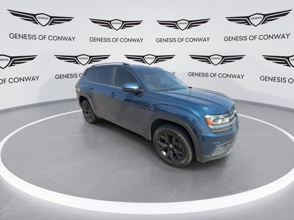 Used 2018 Volkswagen Atlas SE with VIN 1V2KR2CA0JC508837 for sale in Conway, AR