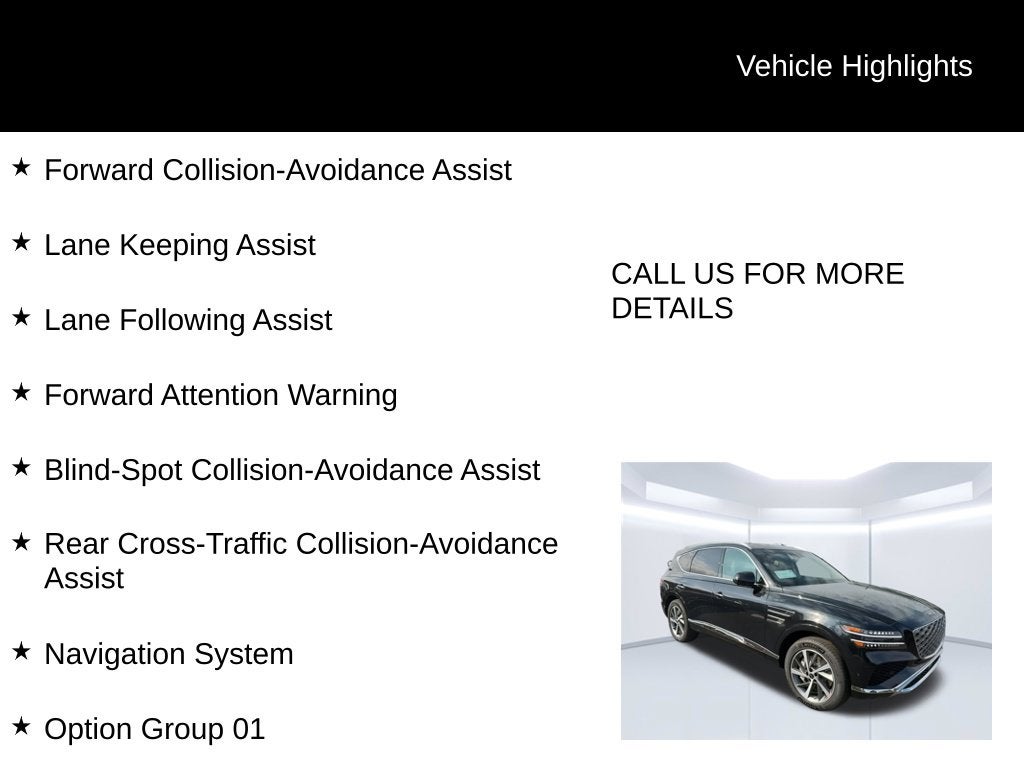 2026 Genesis GV80 2.5T Advanced