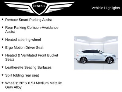 2022 Genesis GV80 3.5T