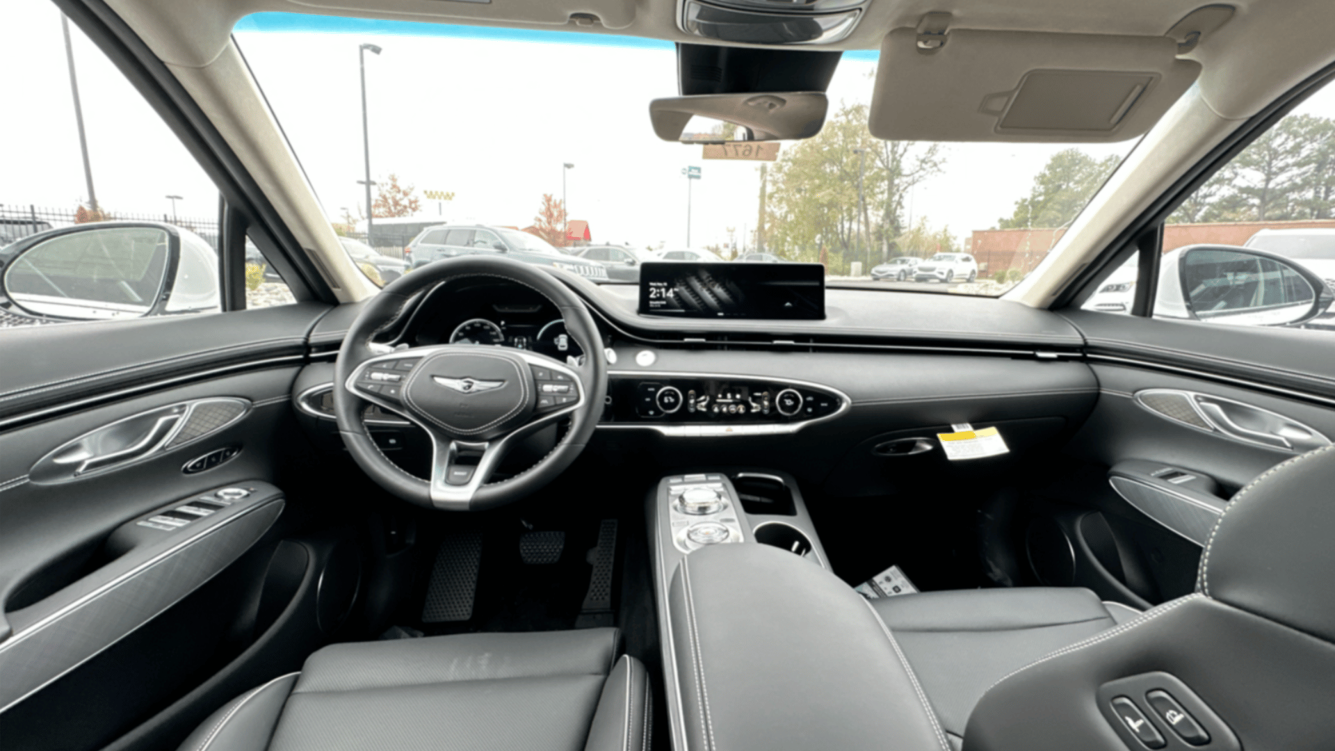 Interior View of the 2025 Genesis Electrified GV70