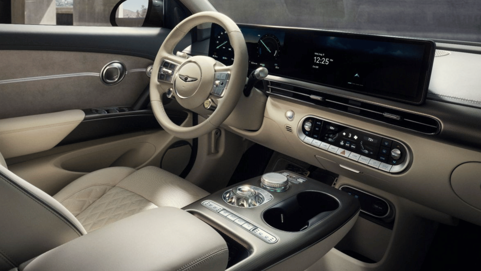 Interior View of the 2025 Genesis GV60