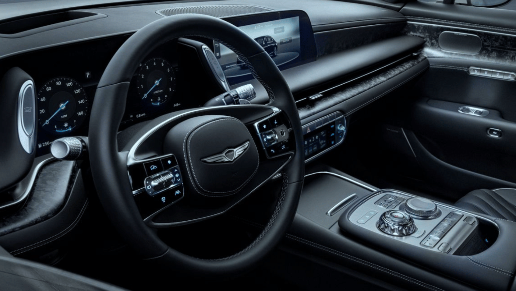 Interior view of 2026 Genesis G90 in Conway, AR