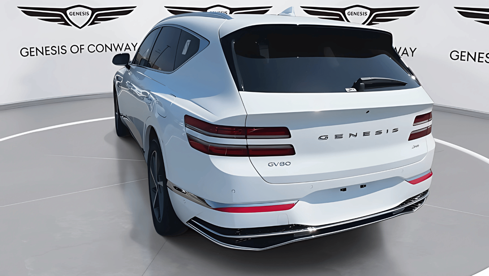 Back view of 2026 Genesis GV80 in Conway, AR