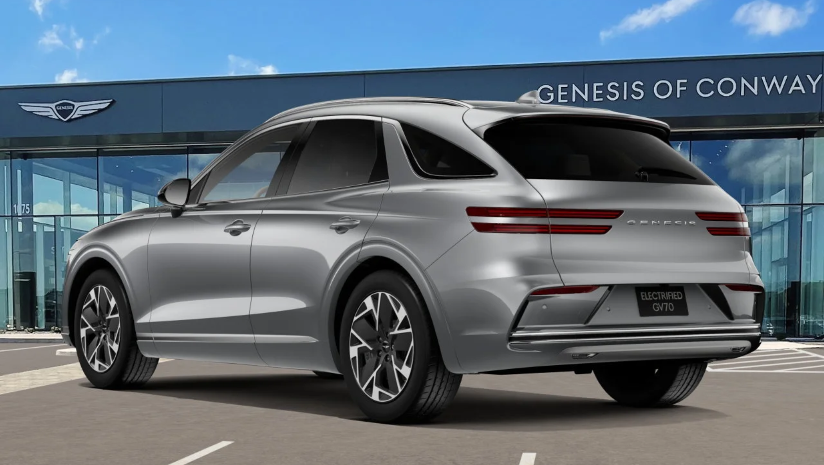 Back view of the 2027 Genesis Electrified GV70 for Sale in Conway, AR