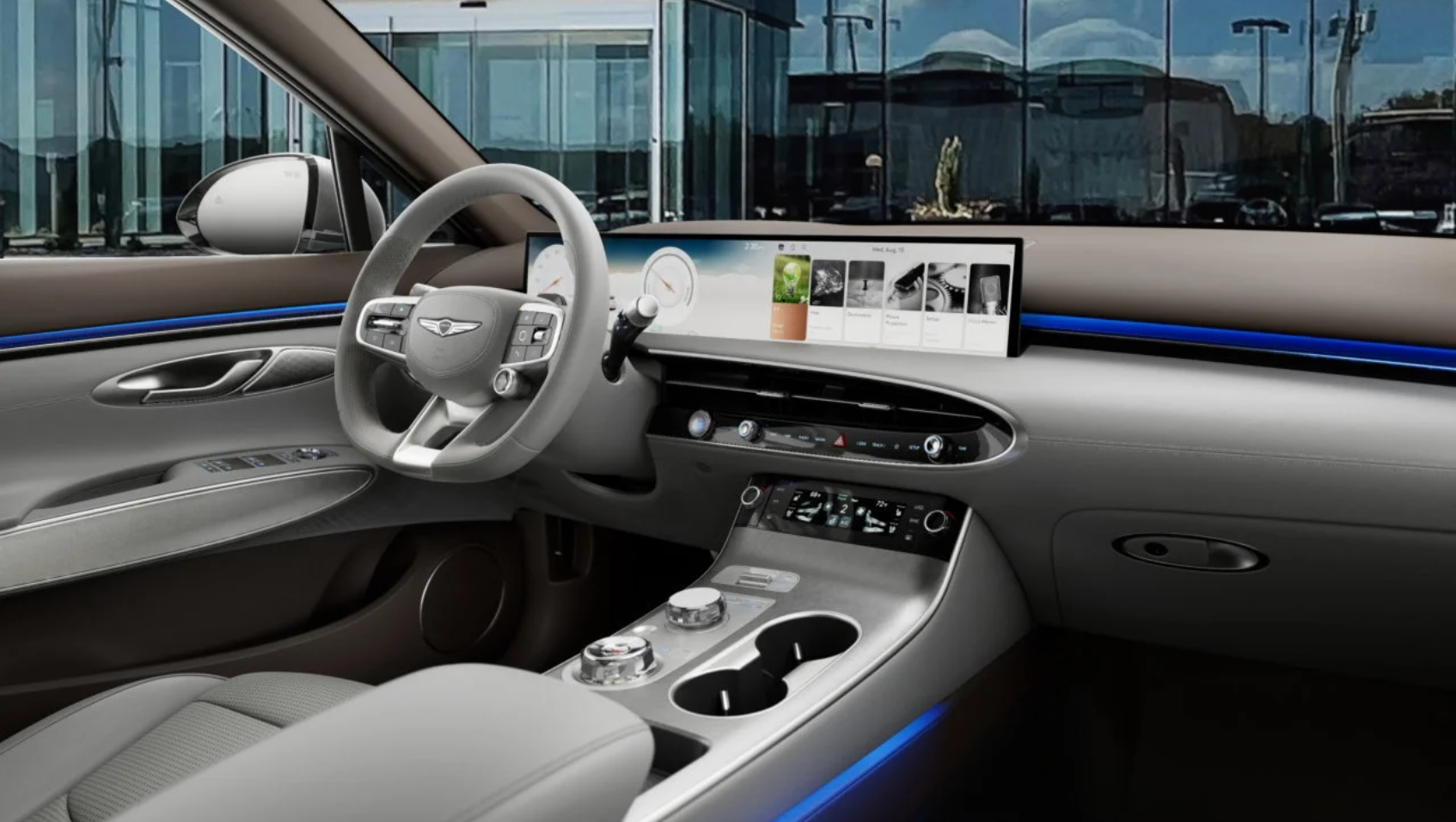 Interior view of the 2027 Genesis Electrified GV70 for Sale in Conway, AR