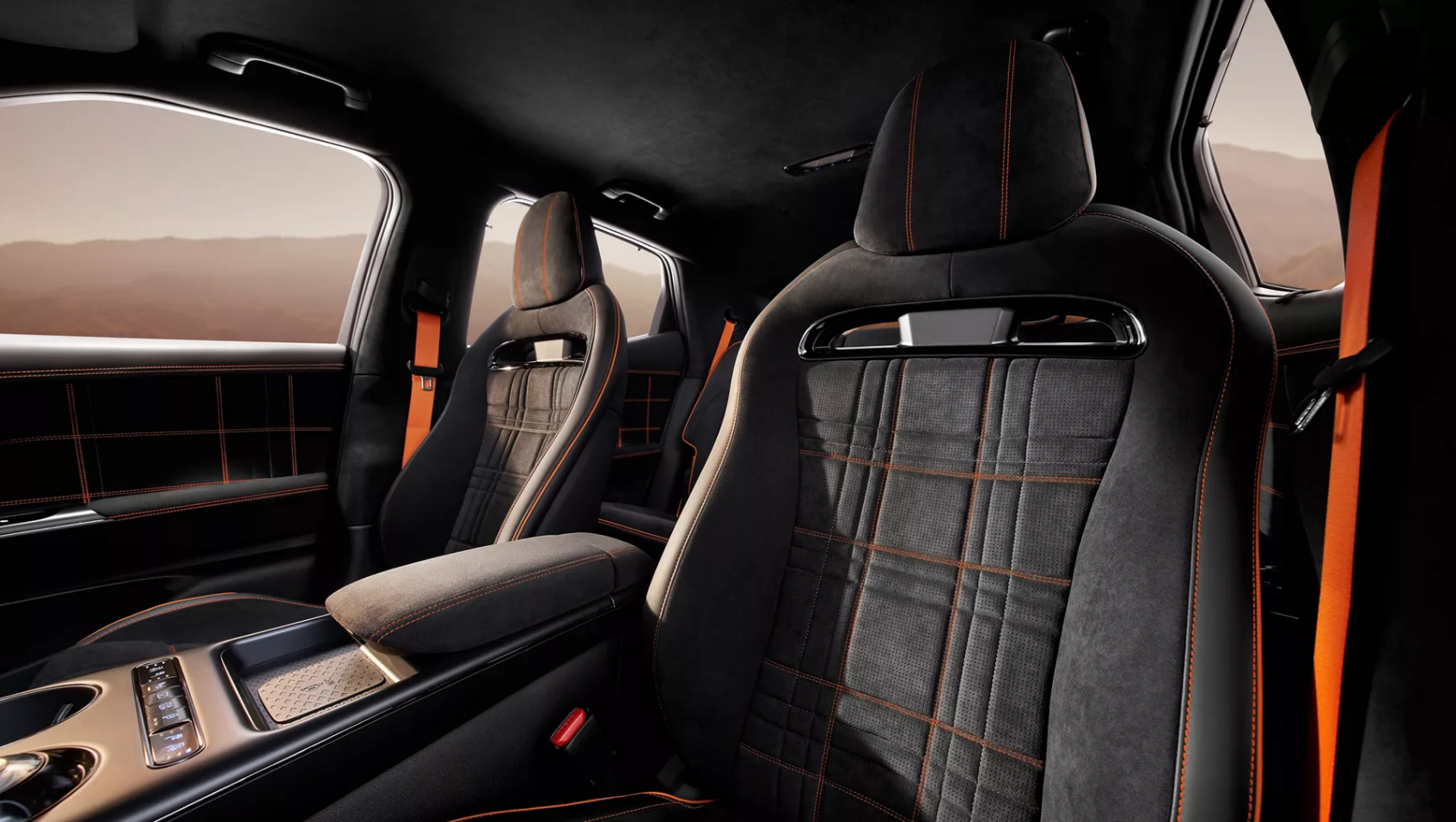 Interior view of the 2027 Genesis GV60 Magma