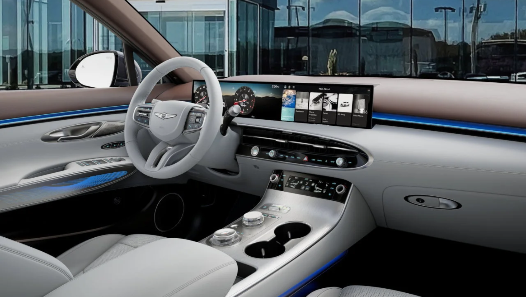 Interior view of the 2027 Genesis GV70 for Sale in Conway, AR